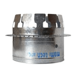 18" Nested Tab Collar for FiberGlass Duct, 28 ga, 14/Cs