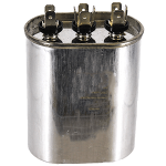 Flat Dual Run Capacitor, 55/7MFD, 370V